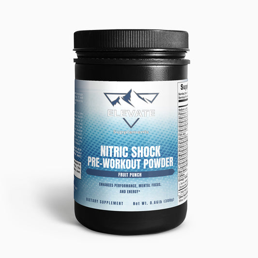 Nitric Shock Pre-Workout Powder (Fruit Punch)