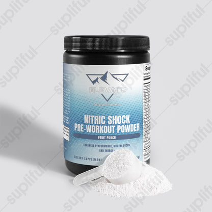 Nitric Shock Pre-Workout Powder (Fruit Punch)